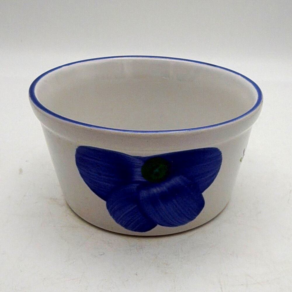 Maxam Hand Painted Portugal Ceramic Floral Bowl Microwave Dishwasher Oven Safe